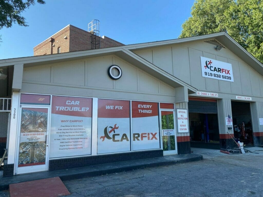 raleigh - hillsborough st., carfix